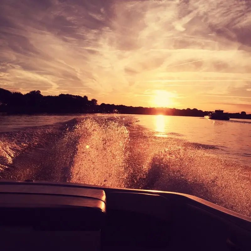 Cruising the sunset